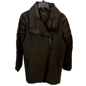 Elie Tahari Wool Blend Long Coat